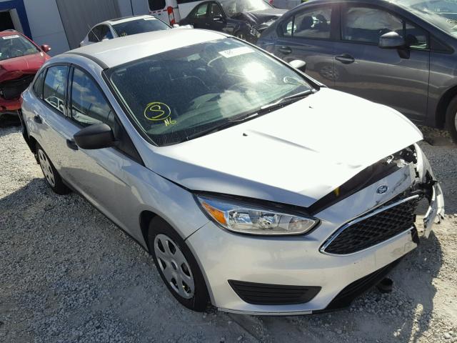 1FADP3E23HL322155 - 2017 FORD FOCUS S SILVER photo 1