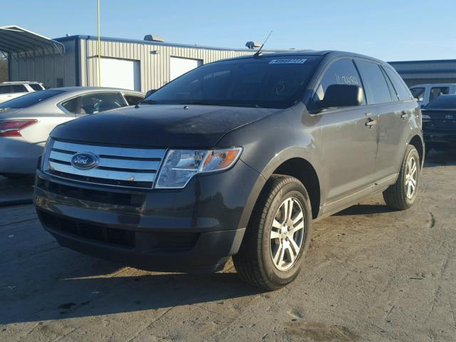 2FMDK36C87BB51512 - 2007 FORD EDGE SE BLACK photo 2