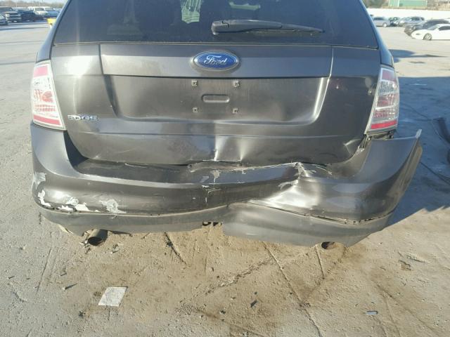 2FMDK36C87BB51512 - 2007 FORD EDGE SE BLACK photo 9