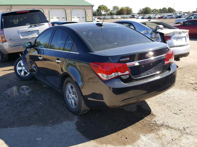 1G1PC5SB6F7268819 - 2015 CHEVROLET CRUZE LT BLACK photo 3