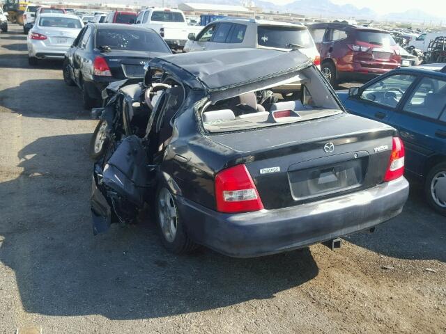 JM1BJ2217X0180613 - 1999 MAZDA PROTEGE ES BLACK photo 3