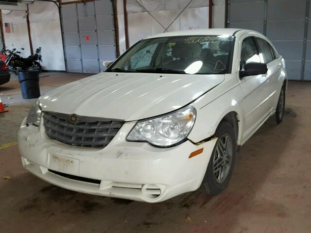 1C3LC46J88N152624 - 2008 CHRYSLER SEBRING LX WHITE photo 2