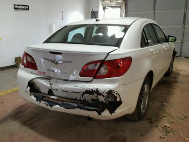 1C3LC46J88N152624 - 2008 CHRYSLER SEBRING LX WHITE photo 4