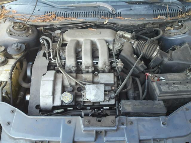 1FAFP53S5XG207152 - 1999 FORD TAURUS SE BLUE photo 7