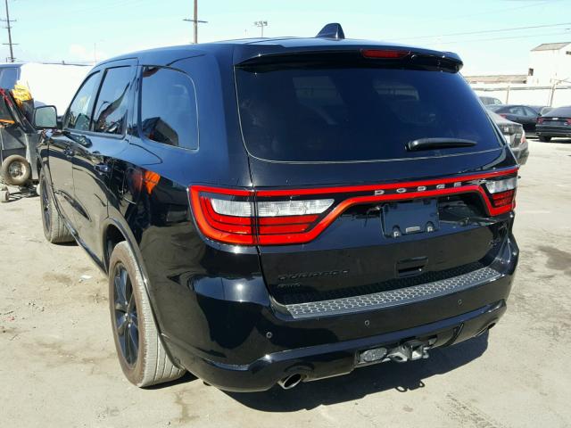 1C4SDJCT0HC771254 - 2017 DODGE DURANGO R/ BLACK photo 3