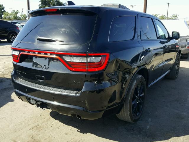 1C4SDJCT0HC771254 - 2017 DODGE DURANGO R/ BLACK photo 4