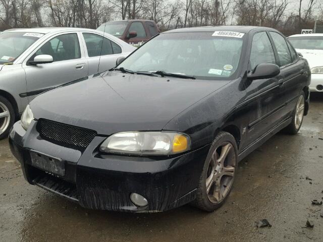 3N1AB51D93L720842 - 2003 NISSAN SENTRA SE- BLACK photo 2