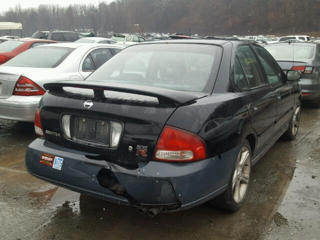 3N1AB51D93L720842 - 2003 NISSAN SENTRA SE- BLACK photo 4