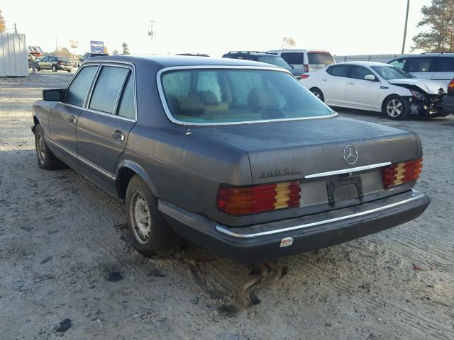 WDBCA33A5DB040485 - 1983 MERCEDES-BENZ 380 SEL GRAY photo 3