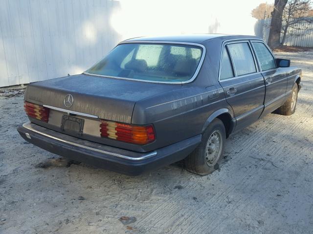 WDBCA33A5DB040485 - 1983 MERCEDES-BENZ 380 SEL GRAY photo 4