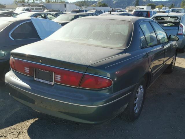 2G4WS52MXW1568721 - 1998 BUICK CENTURY CU GREEN photo 4