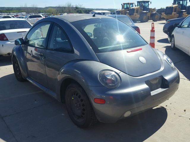 3VWBK31C24M410473 - 2004 VOLKSWAGEN NEW BEETLE 石墨色 照片 3