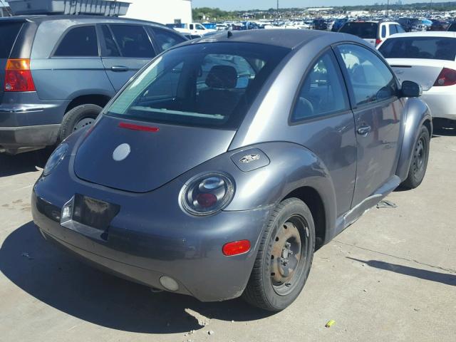 3VWBK31C24M410473 - 2004 VOLKSWAGEN NEW BEETLE 石墨色 照片 4