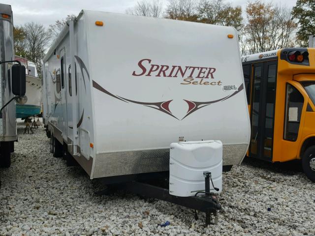 4YDT31B22A1532576 - 2010 KEYSTONE SPRINTER WHITE photo 1