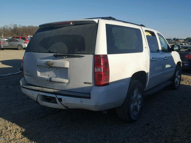 3GNFK16337G315044 - 2007 CHEVROLET SUBURBAN K WHITE photo 4