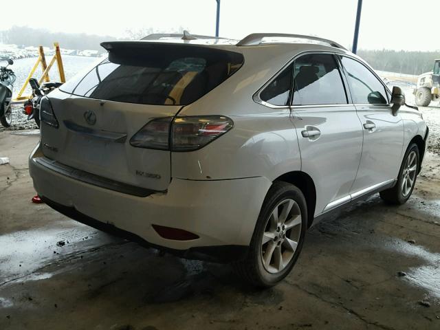 JTJZK1BA6A2408339 - 2010 LEXUS RX 350 WHITE photo 4