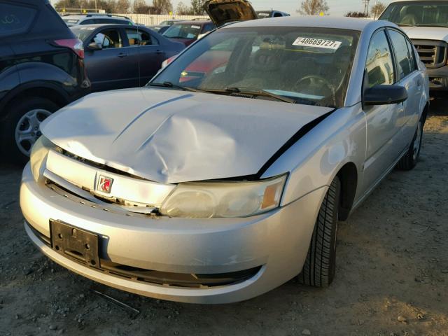 1G8AG52F44Z119034 - 2004 SATURN ION LEVEL SILVER photo 2