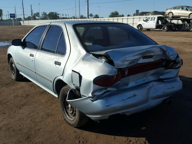 1N4AB41DXTC745581 - 1996 NISSAN SENTRA E BLUE photo 3