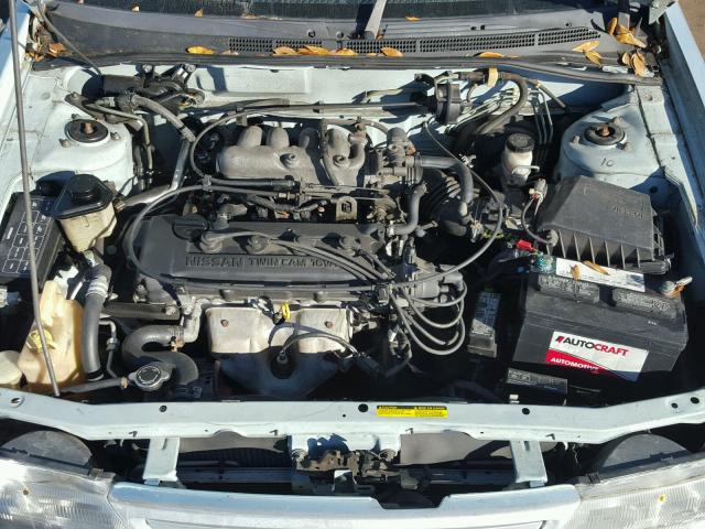 1N4AB41DXTC745581 - 1996 NISSAN SENTRA E BLUE photo 7