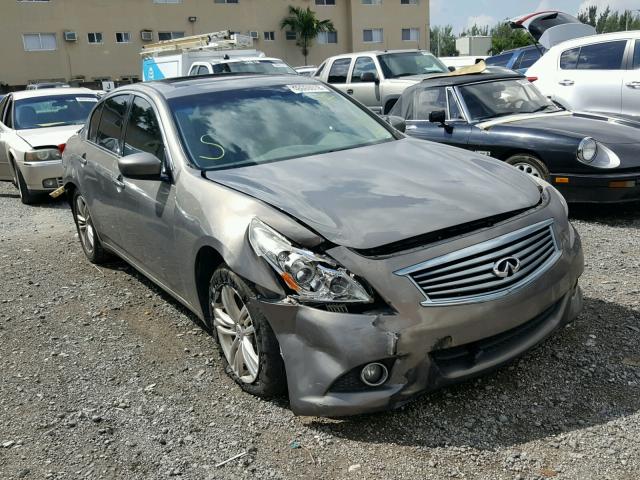 JN1CV6AP7CM629381 - 2012 INFINITI G37 BASE GRAY photo 1