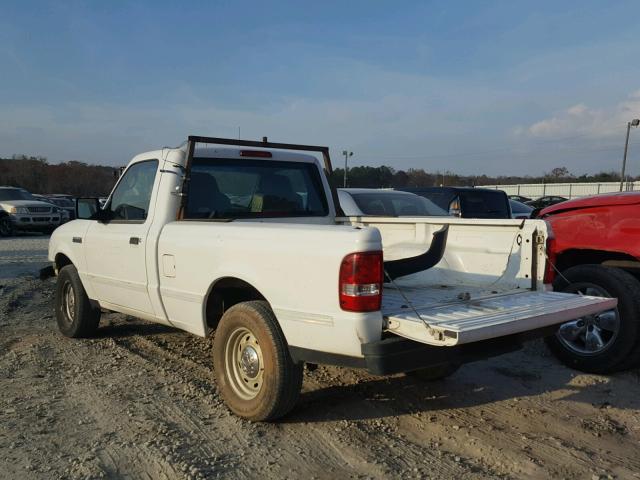 1FTYR10D16PA65389 - 2006 FORD RANGER WHITE photo 3