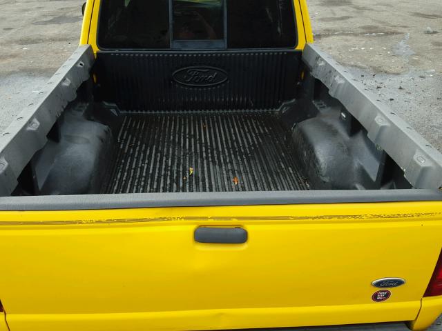 1FTYR44U92PA36647 - 2002 FORD RANGER SUP YELLOW photo 9