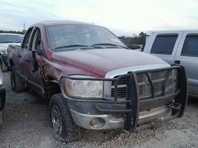 3D7KS28D28G219223 - 2008 DODGE RAM 2500 S BURGUNDY photo 1