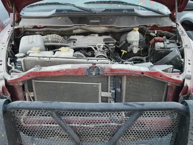 3D7KS28D28G219223 - 2008 DODGE RAM 2500 S Bordo foto 7