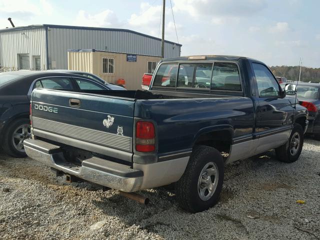 1B7HC16Y5SS364371 - 1995 DODGE RAM 1500 GREEN photo 4