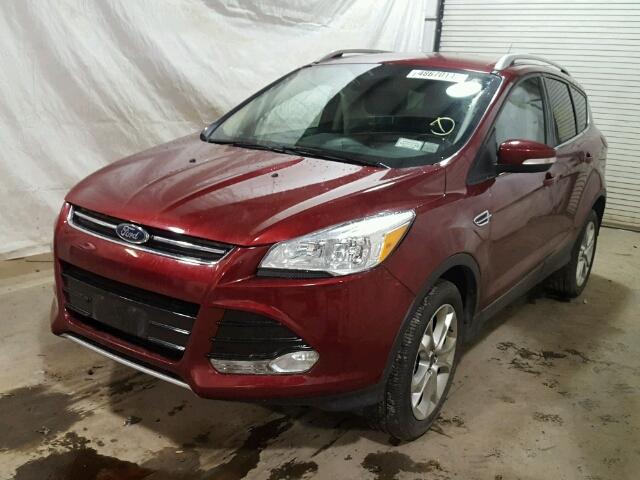 1FMCU9JX6FUC39440 - 2015 FORD ESCAPE TIT RED photo 2