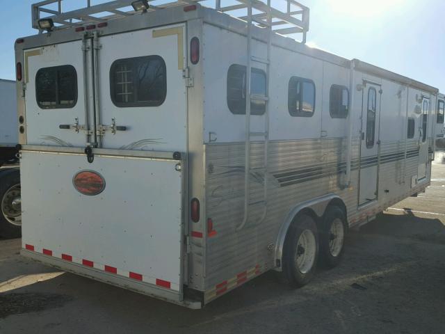 13SLD372411LA3387 - 2001 SUND HORSE TRLR WHITE photo 4