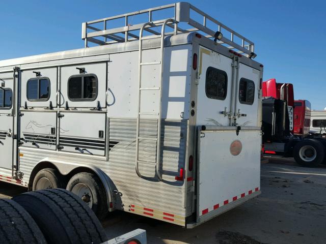 13SLD372411LA3387 - 2001 SUND HORSE TRLR WHITE photo 8