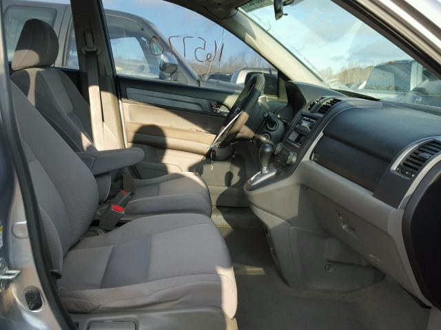 JHLRE48387C013167 - 2007 HONDA CR-V LX GRAY photo 5