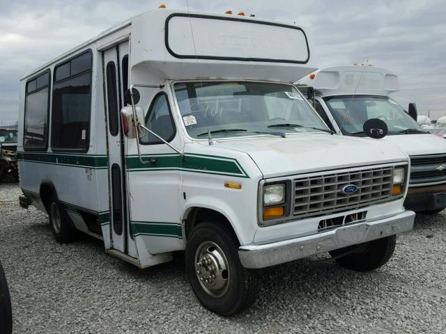 1FDKE30L6HHA96733 - 1987 FORD E350 WHITE photo 1