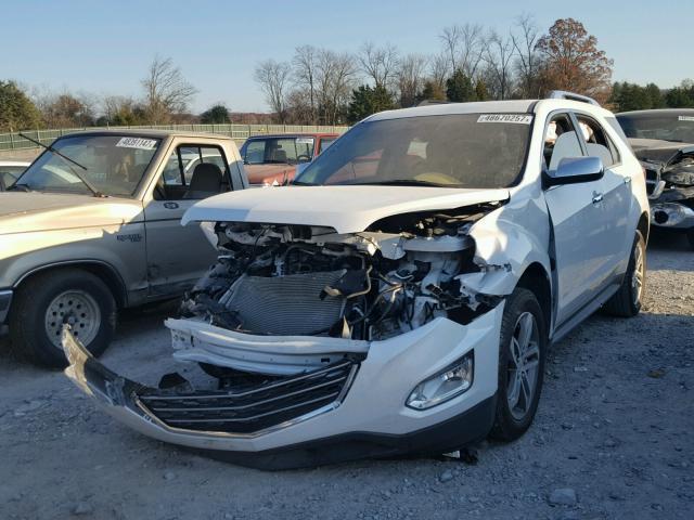 2GNALDEK1H1513018 - 2017 CHEVROLET EQUINOX PR WHITE photo 2