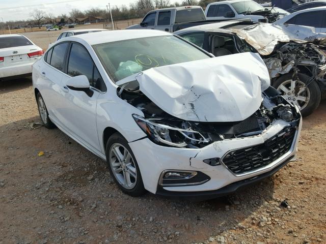 1G1BE5SM8G7234467 - 2016 CHEVROLET CRUZE LT WHITE photo 1