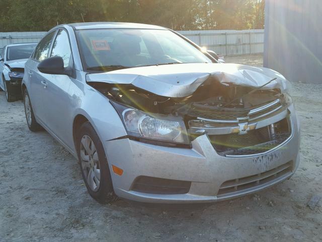 1G1PA5SHXE7144044 - 2014 CHEVROLET CRUZE LS SILVER photo 1