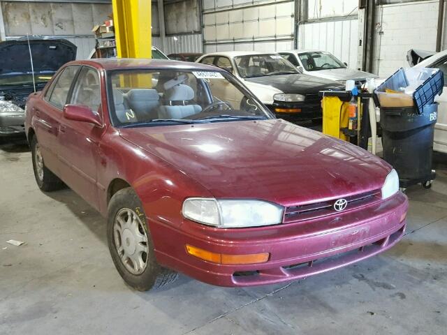 4T1VK12E0PU105392 - 1993 TOYOTA CAMRY LE BURGUNDY photo 1