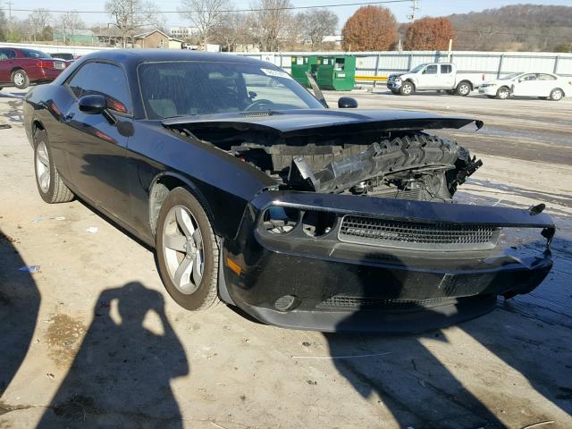 2C3CDYAG5EH152889 - 2014 DODGE CHALLENGER BLACK photo 1