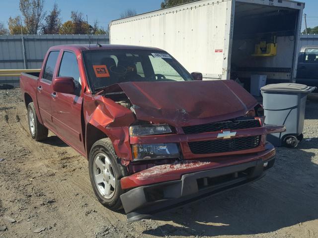 1GCDSCF90B8104589 - 2011 CHEVROLET COLORADO L MAROON photo 1