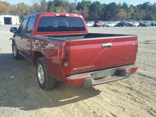 1GCDSCF90B8104589 - 2011 CHEVROLET COLORADO L MAROON photo 3