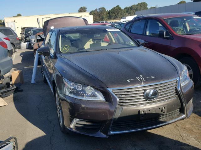 JTHGL1EF8D5049205 - 2013 LEXUS LS 460L PURPLE photo 1