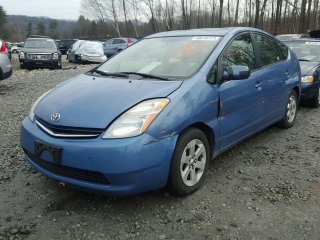 JTDKB20U187745229 - 2008 TOYOTA PRIUS BLUE photo 2