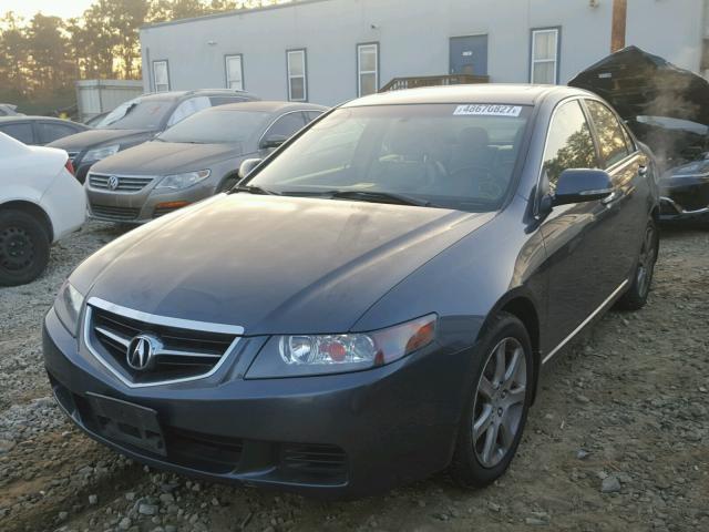 JH4CL96894C038349 - 2004 ACURA TSX BLUE photo 2