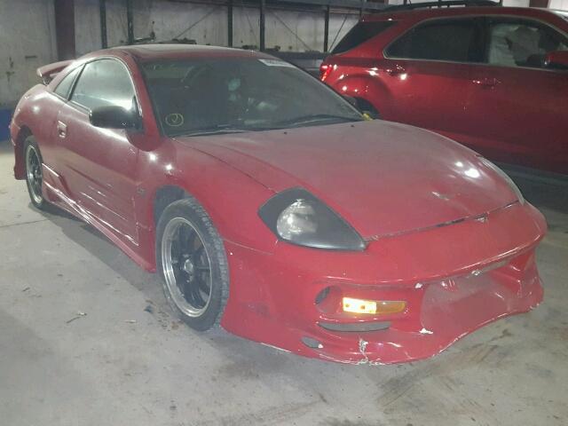 4A3AC84L8YE114080 - 2000 MITSUBISHI ECLIPSE GT RED photo 1