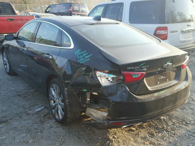 1G1ZH5SX0HF225351 - 2017 CHEVROLET MALIBU PRE 黑色 照片 3