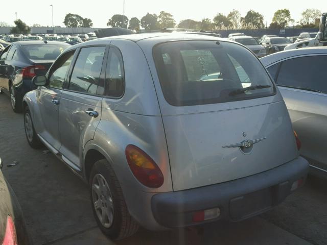 3C4FY48B02T334051 - 2002 CHRYSLER PT CRUISER GRAY photo 3