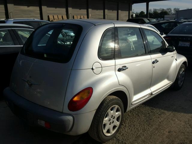 3C4FY48B02T334051 - 2002 CHRYSLER PT CRUISER GRAY photo 4