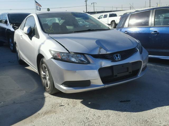 2HGFG3B57DH519520 - 2013 HONDA CIVIC LX SILVER photo 1