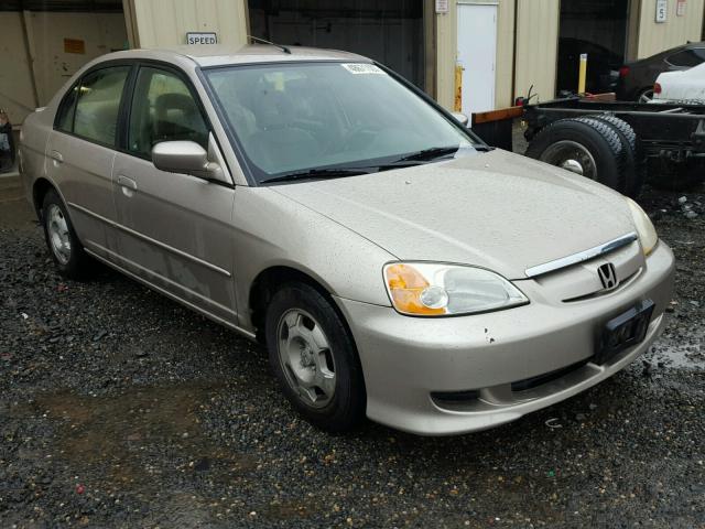 JHMES95673S010940 - 2003 HONDA CIVIC HYBR GOLD photo 1